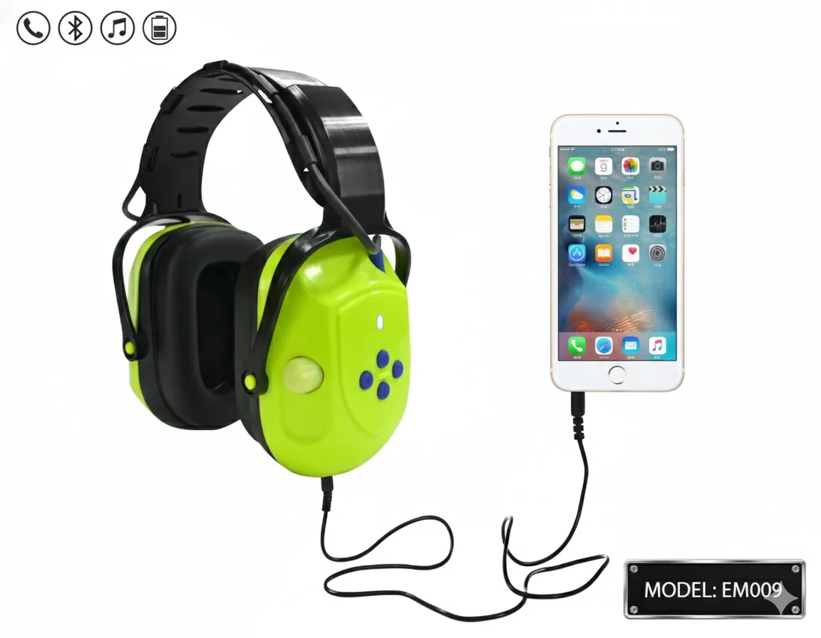 multifuctional bluetooth earmuff EM009